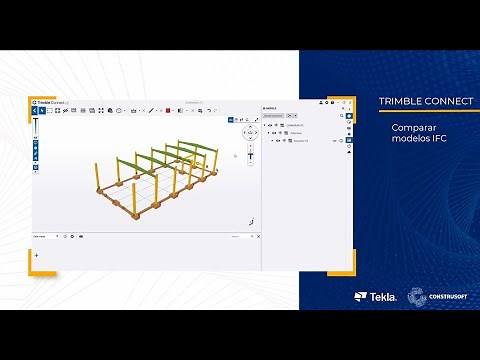 Compara modelos IFC en Trimble Connect