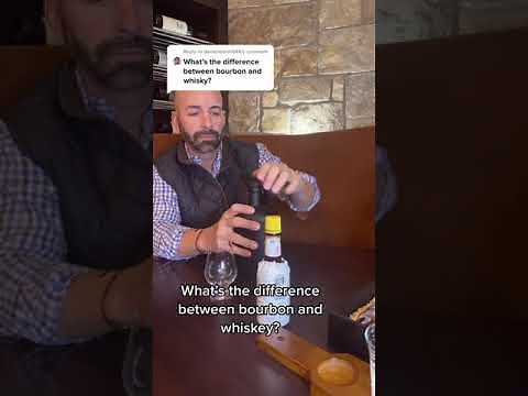 What’s the difference between bourbon and whiskey? 🥃