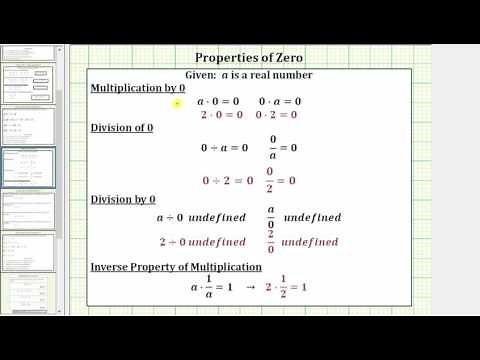 Identify Multiplication Properties of Real Numbers