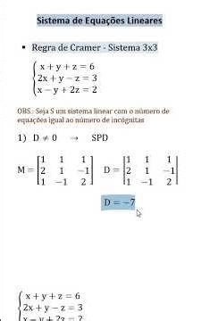 18.8 - Resolução do Sistema de Equações Lineares 3x3 #enem #escola #matemática #professor