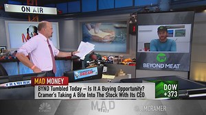 Beyond Meat CEO says company reached a revenue milestone in second quarter