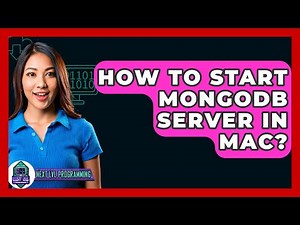 How To Start MongoDB Server In Mac? - Next LVL Programming
