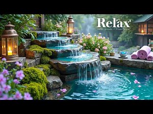 Relaxing Piano Music with Soothing Water Sounds for Deep Sleep and Meditation, Study Music