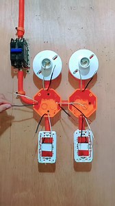 101K views · 1.9K reactions | 2 bulb 2 Switch wiring tutorial #electricaltutorial | Electrical Tutorial | Facebook