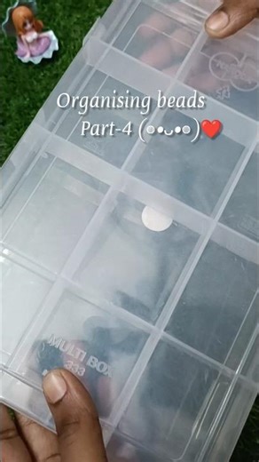 Organising beads part -4💕 #organising #beads #trendingshorts ....