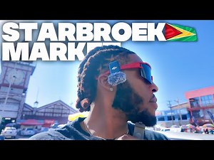 Exploring Guyana's LARGEST Market! 🇬🇾 Starbroek Market Tour in Georgetown