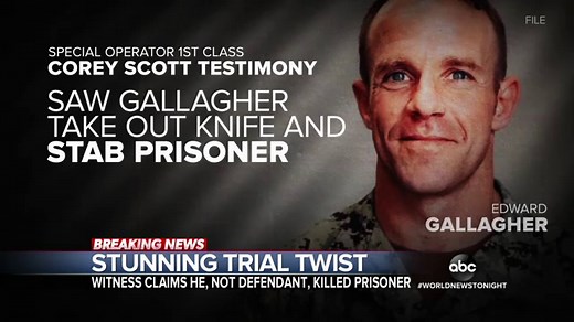 Stunning twist in Navy SEAL trial