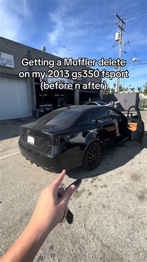 Muffler Delete on 2013 Lexus GS350 F Sport
