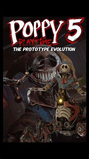 the prototype evolution 😯 in poppy playtime (chapter 2 to 5) #prototype #evolution #poppyplaytime