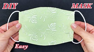 Very Easy New Style 3D Cuter Mask! Diy 3D Face Mask Easy Pattern Sewing Tutorial | | P&K Handmade