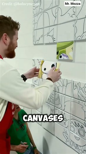 Collaboration Anime Mural