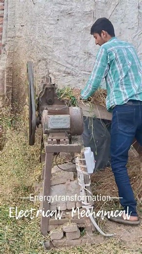 Electrical Energy → Mechanical Energy | Real-Life Example 🍎⚡