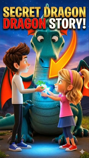 Secrets Dragon story #cartoon #animation
