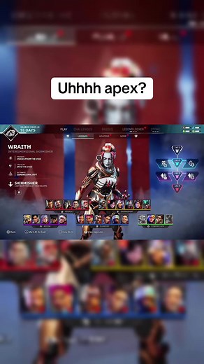 I also have every heirloom apparently #fyp #fyppppppppppppppppppppppp #viral #apex #apexlegends #glitches