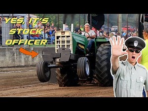 7 Minutes of Oliver Farm Stock Tractor Pulling!