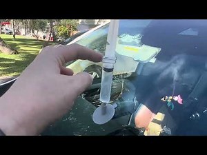 Repair car windshield chip using Permatex kit from Advance Auto Parts #windshieldrepair #cardiy