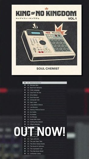 King of No Kingdom Vol. 1 MPC Expansion | Dark Boom Bap Samples & Grimey Drum Kits