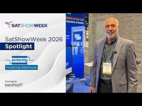 SatShow Spotlight: Pickering Interfaces Introduces Virtual Test System Design Tool