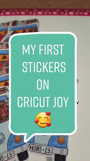 Thanks SO much @dazee.art and @grilla_negra for help and advise! 🥰❤ #brilleting #stickers #cricutjoy