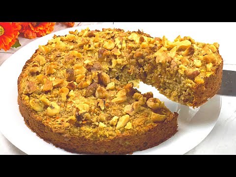 Best Oatmeal Cake with Apple and Carrot! Healthy Cake Recipe to loose weight❗