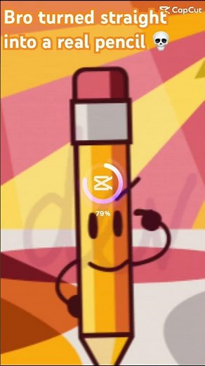 Ai generating every bfdi character again! Day 13: Pencil