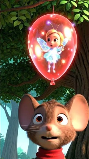 🎈 Fairy Stuck in a Balloon! Cute Cartoon Moment ✨