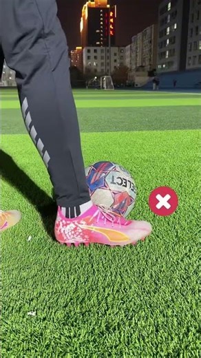 Curved shot shooting tutorial ⚽️