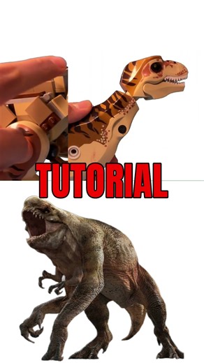Make your own LEGO D-rex! #jurassicworld #jurassiclego #lego #distortusrex #d-rex