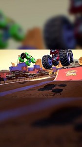 GO BIG with non-stop action and destruction in Hot Wheels Monster Trucks: Stunt Mayhem, now available on PC and consoles! Harness the power of your favorite Hot Wheels Monster Trucks to perform epic stunts, crash through spectacular arenas, and take on massive bosses today! | Hot Wheels