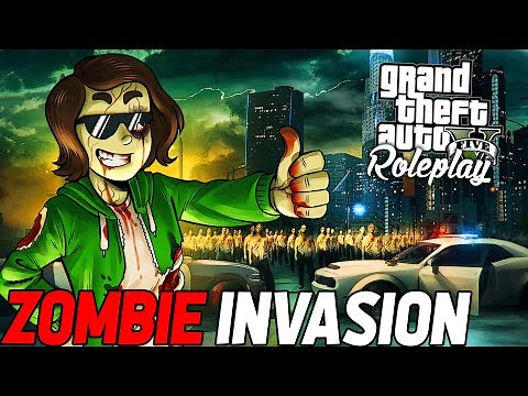 TROLLING SERVERS WITH 100 ZOMBIES - GTA RP