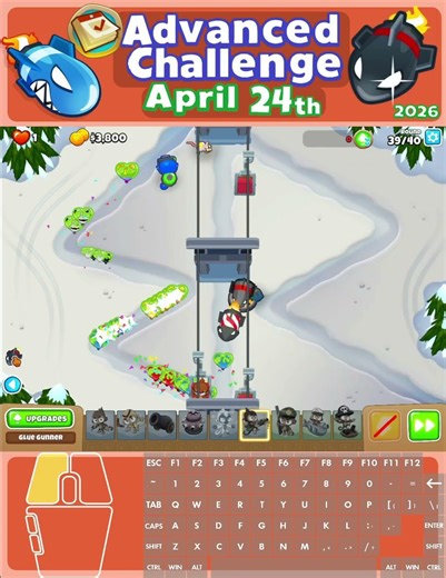 Explosive Dissolver , BTD6 Daily Advanced Challenge 4/24/2026