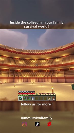 What should we build inside the coliseum ?