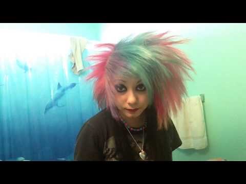 Spiky/Emo/Scene Hair Tutorial :D
