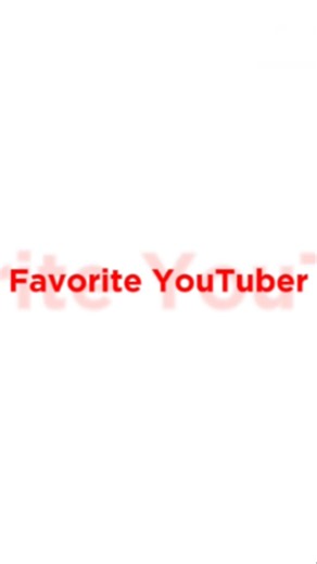 Favourite Youtubers...