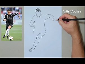 Drawing Cristiano Rinaldo / Cr7 / How to draw