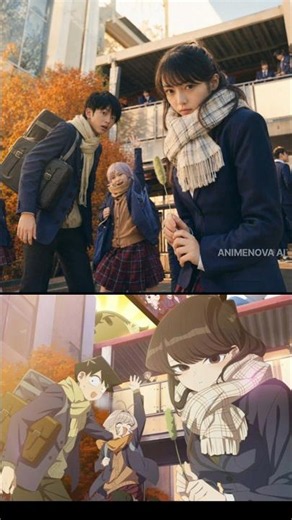 I Turned Komi Can't Communicate Into REAL LIFE! 🤯🔥 Part - 2 | #shorts