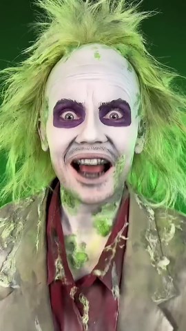 How to Recreate Beetlejuice With DIY Makeup Effects