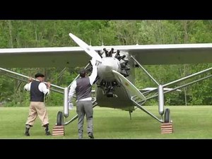 Flight of the Old Rhinebeck Aerodrome's Spirit of St. Louis, May 21, 2016 (Rhinebeck, N.Y.)