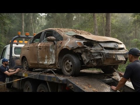 【完全修復】放置されたトヨタ・プリウス｜泥と錆に埋もれたハイブリッド車を蘇らせるASMR修復