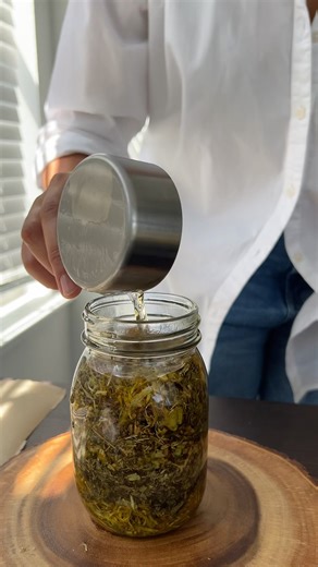 Starting a new calendula cream | herbal infusion for dry & sensitive skin