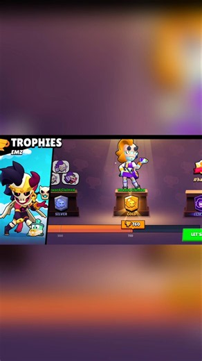 EMZ Prestige Unlocked 🔥😯#brawlstars #shorts #viral #trending #gaming