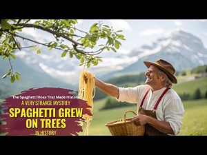 When People Believed Spaghetti Grew on Trees - The Spaghetti Hoax That Made History