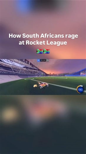 I love when Afrikaans people crash out #rocketleague #rlclips