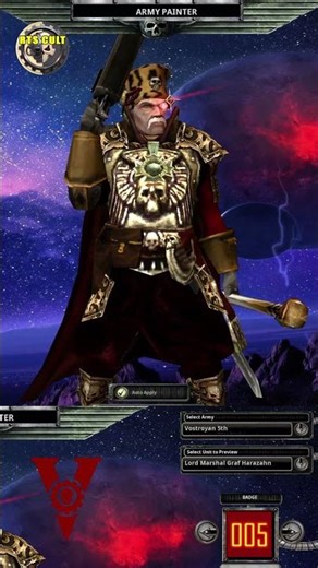 Vostroyan Firstborn - Dawn of War Definitive Edition - Unification Mod - Lord Marshal Graf Harazahn