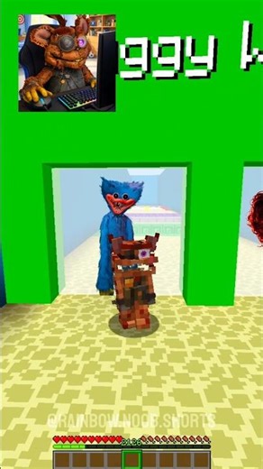 Poppy Playtime Guess Correct Logo😍✅ VS Jump Challenge 😱 #minecraft #poppyplaytime