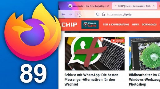 Firefox 89: Browser bekommt Design-Update