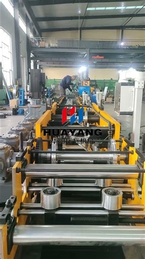 High-end fast punching fully automatic C-shaped steel machine