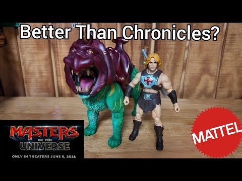 MOTU 2026 Movie He-Man CORE Figure Review! Better than Chronicles?