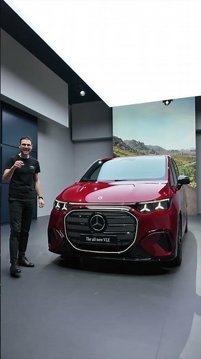 💡Sporty AMG-Line for an electric van! This is the Mercedes VLE !