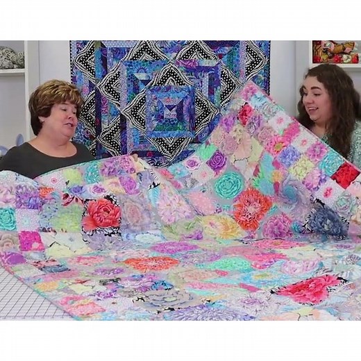 🌸✨ Kaffe Fassett Seed Packets Pastel Quilt Kit ✨🌸